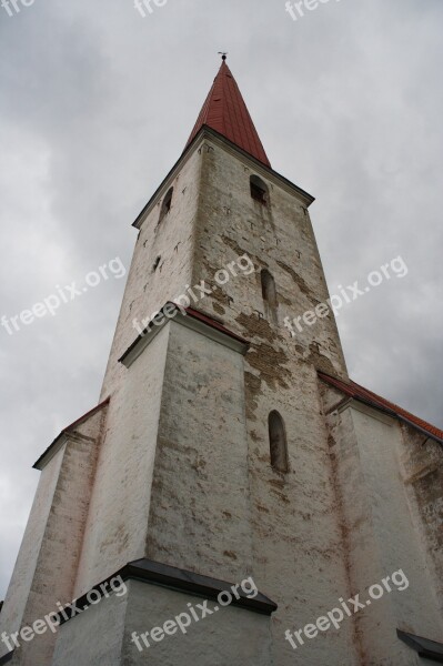 Estonia Saaremaa Kihelkonna Church St Michael's Church