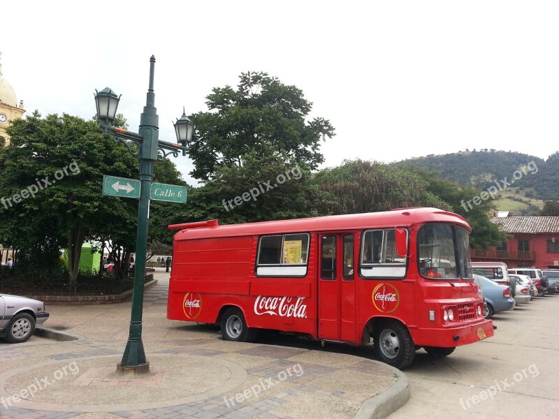 Bogotá Colombia Bus Coca Cola Free Photos