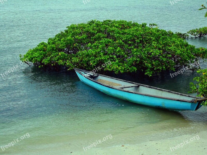 Boat Beach Boats Mar Water