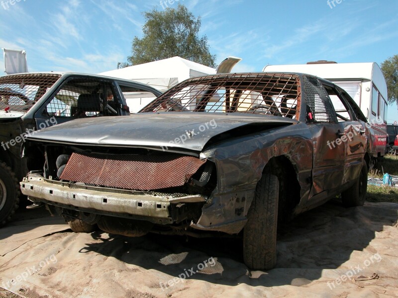 Auto Stock Car Racing Mature Restored Automotive