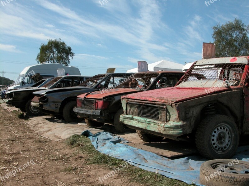 Auto Stock Car Racing Mature Restored Automotive