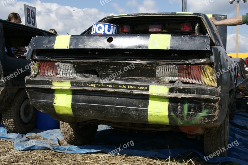 Auto Stock Car Racing Mature Restored Automotive