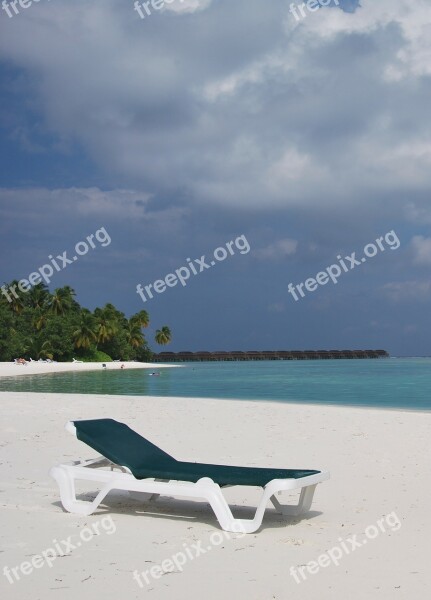 White Sandy Beaches Blue Sky