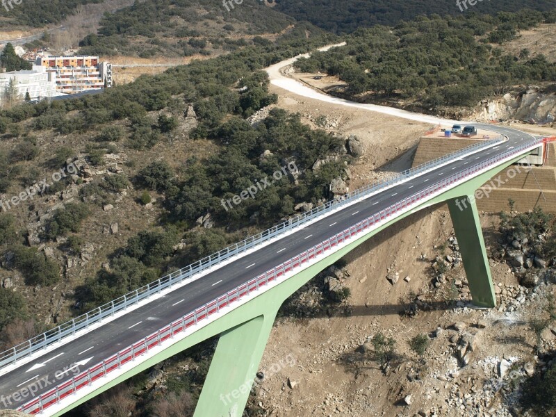 Bridge Construction Civil Works Metallic Bridge Segovia