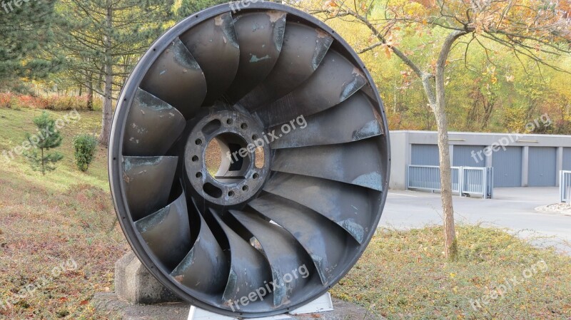 Turbine Wheel Water Turbine Drive Water Power Blade