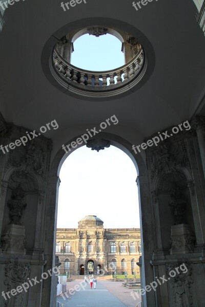 Dresden Germany Zwinger Palace Buildings