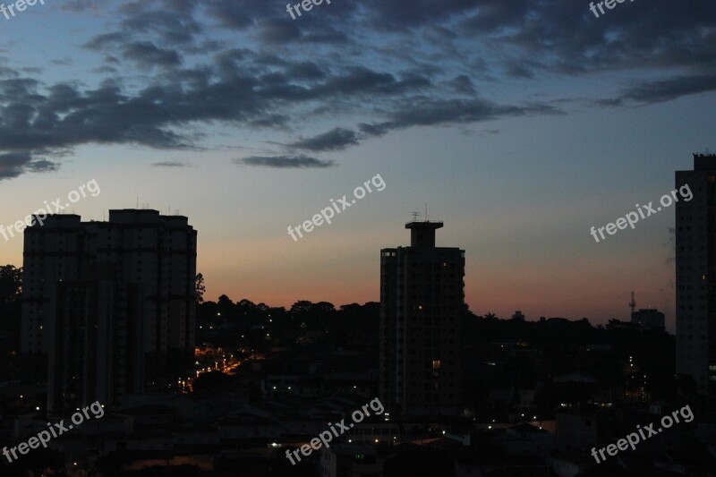 City Twilight Cloud Free Photos