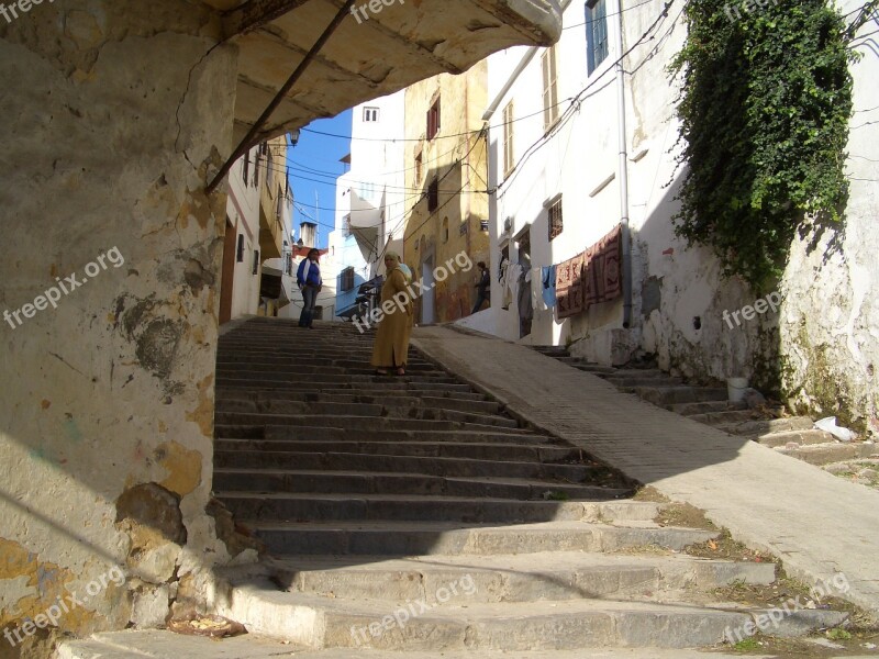 Morocco Building Africa Street Architecture