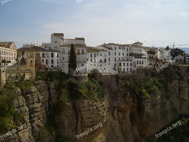 Ronda Spain Europe Town Old Town