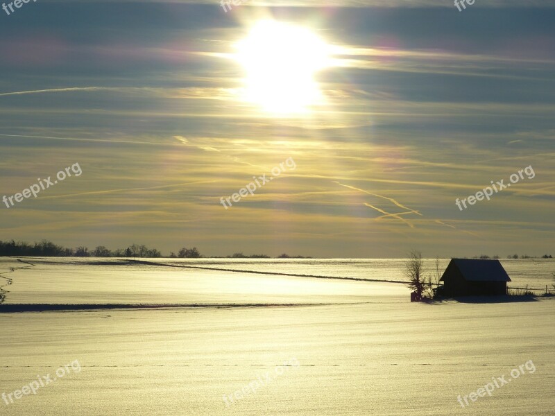 Winter Snow Landscape Snowy Wintry