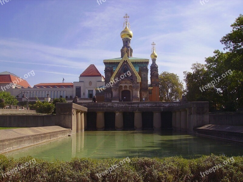 Russia Church Russian Orthodox Building Steeple