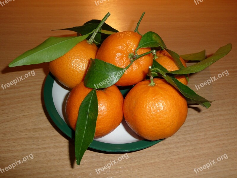 Mandarin Oranges Fruits Sweet Healthy