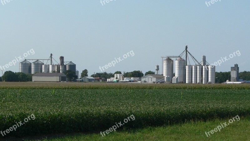 Byron Nebraska Fields Crops Agriculture