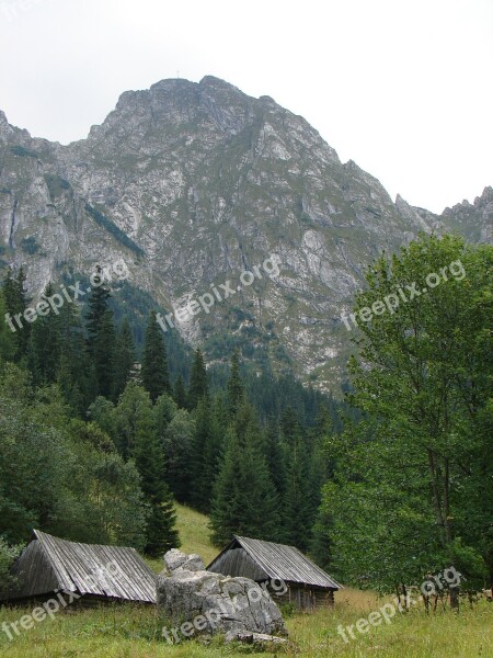 Mountain Mountains Top Nature Tatra