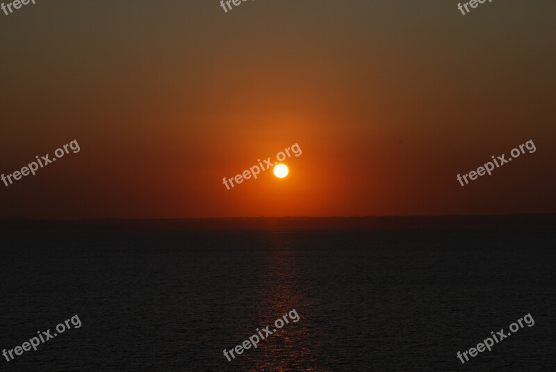 Sunset Beach Sea Mallorca Free Photos