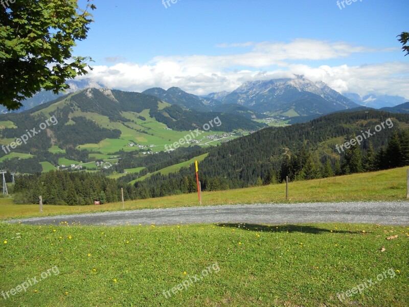 Tyrol Mountains Hiking Free Photos