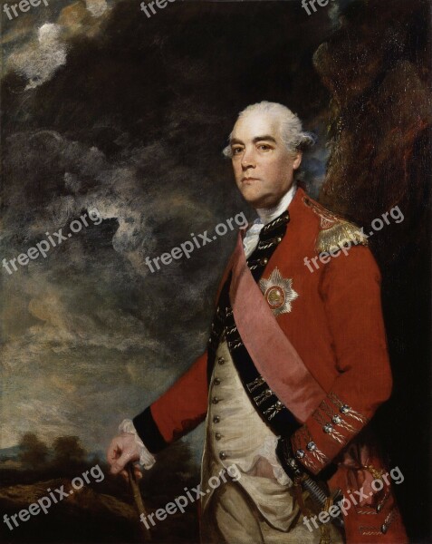 Joshua Reynolds Sir William Fawcett Art Painting Oil On Canvas