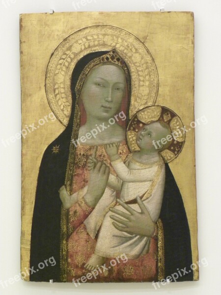 Virgin Mary Child Mother And Child Jesus