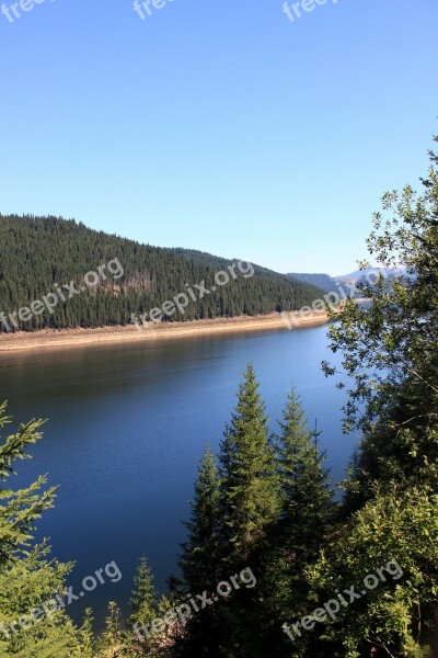 Lake Water Reflexion Mirror Pond