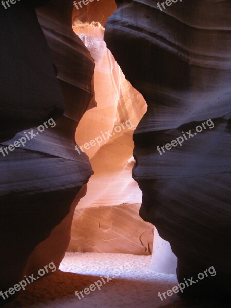 Antelope Canyon Page Sand Stone Color