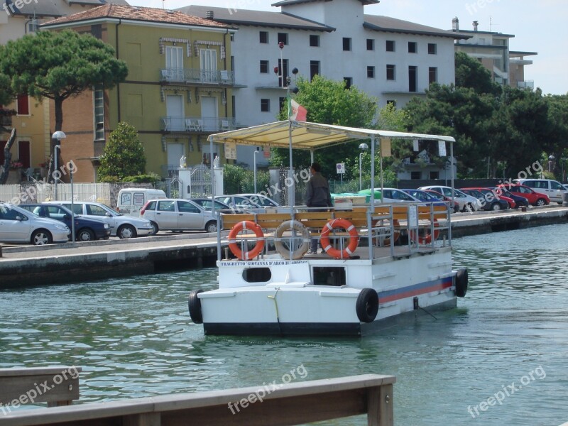 Ferry Ship Channel Shipping Inland Waterway Transport