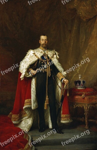 Luke Fildes King George V England Great Britain Famous