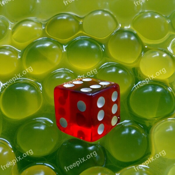 Red Cube Green Scope Balls