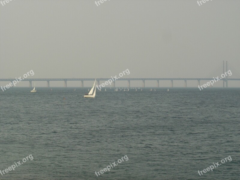 Sweden Sverige Oresundbron Oresund Bridge