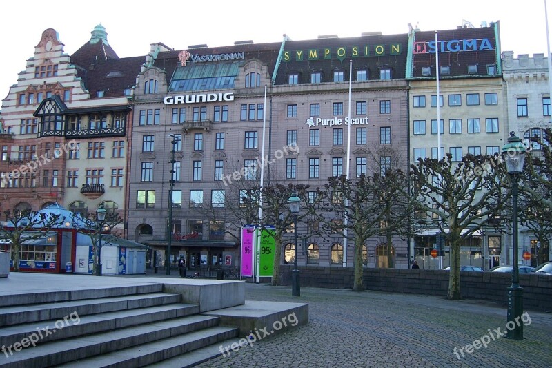 Malmö Malmö Sweden Sverige Stor Torget