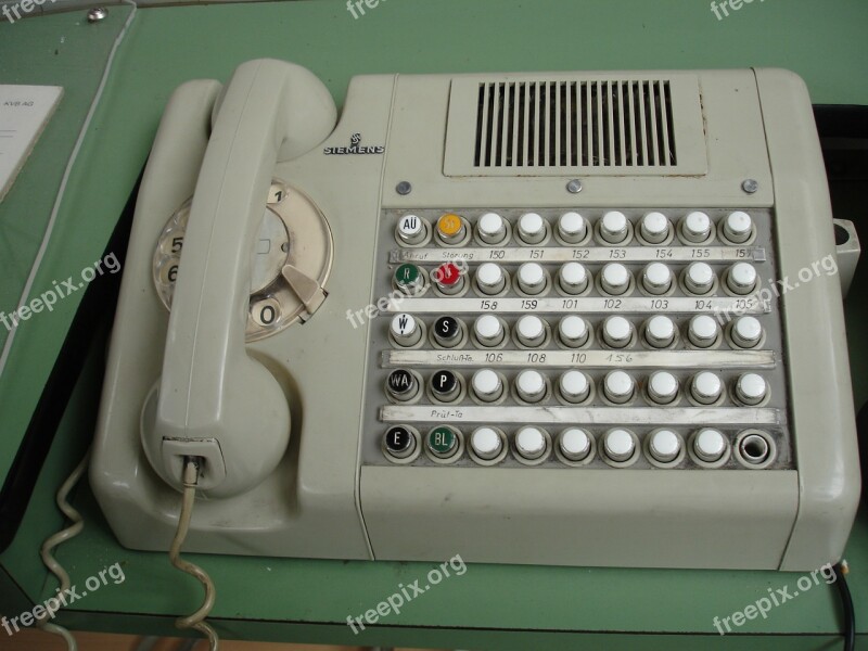 Phone Dial Apparatus Communication Old