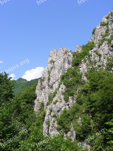 černá Godeanu Mountains Retezat Road