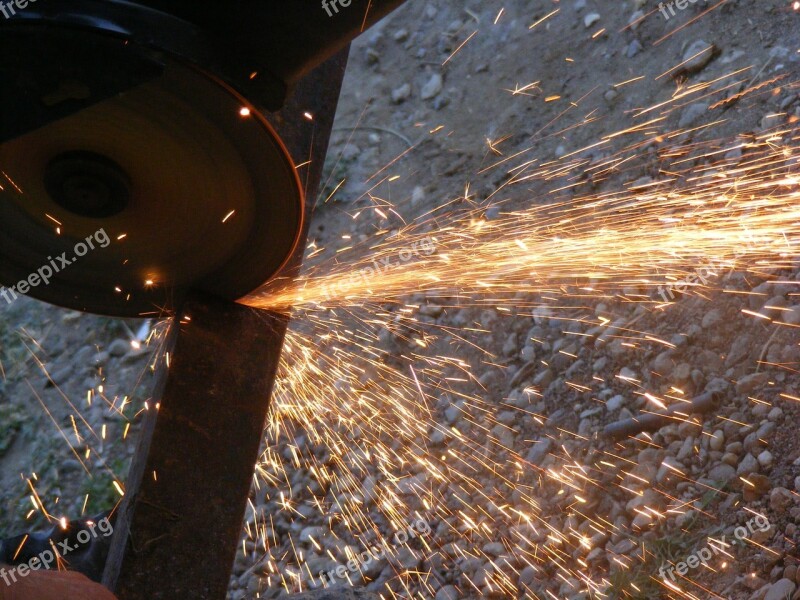 Angle Cutting Fire Grinder Heat