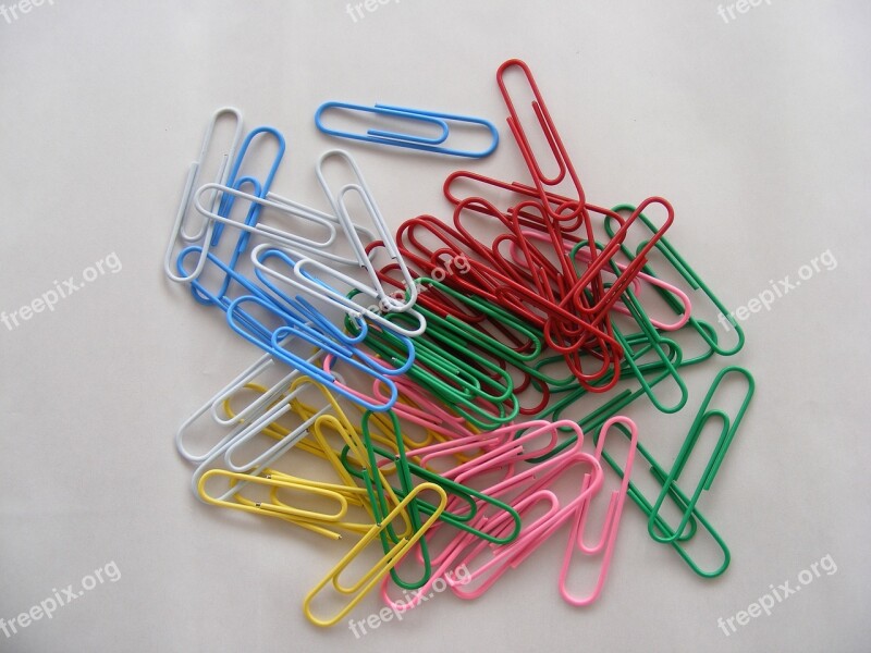 Binder Clips Colored Multi Office