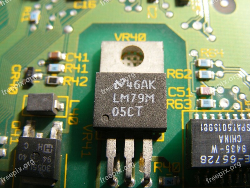 Transistor Chip Electronics Bnc Etherlink