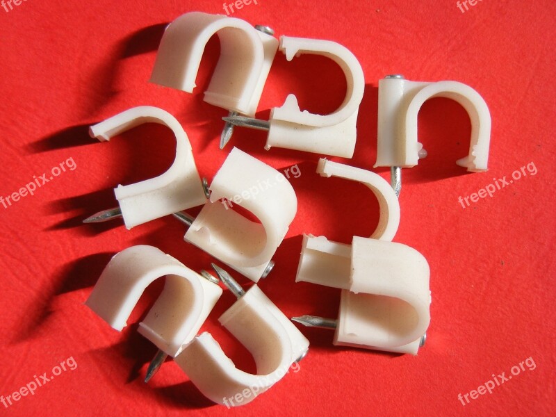 Accessories Cable Cables Clips Nail