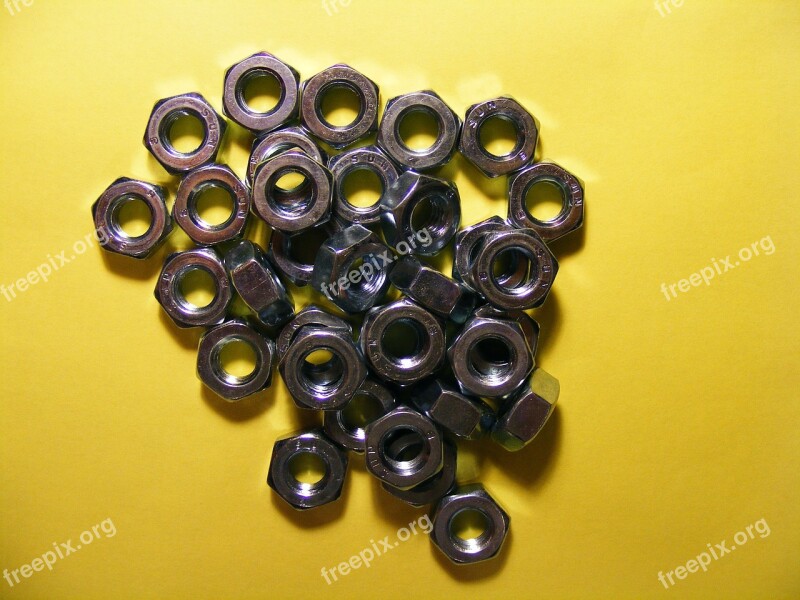 Din Fasteners Hex Hexagon Iron