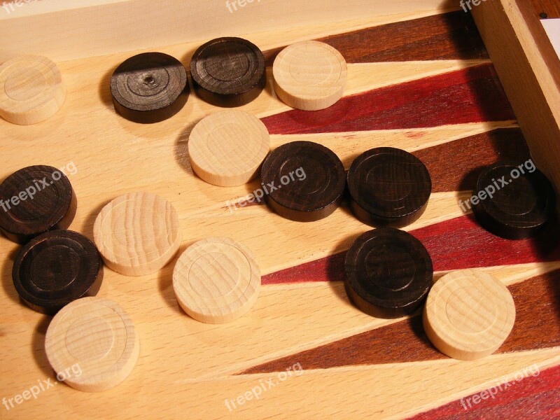 Backgammon Board Games Strategy Table