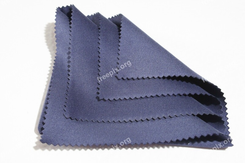 Blue Cleaning Cloth Kevlar Lens