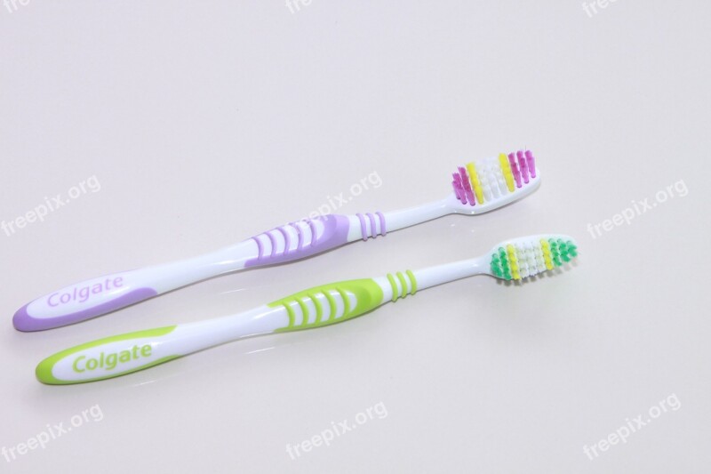 Colgate Colored Dental Hygiene Oral