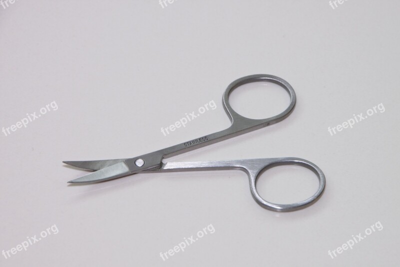 Metal Nail Scissor Sharp Stainless