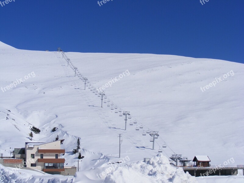 Chair Cold Gorj Lift Mountain