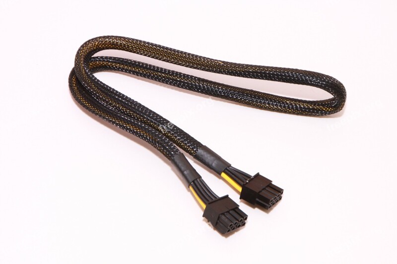 Atx Black Cables Computers Connectors