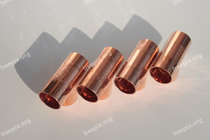 Copper Equal Fittings Joints Metal