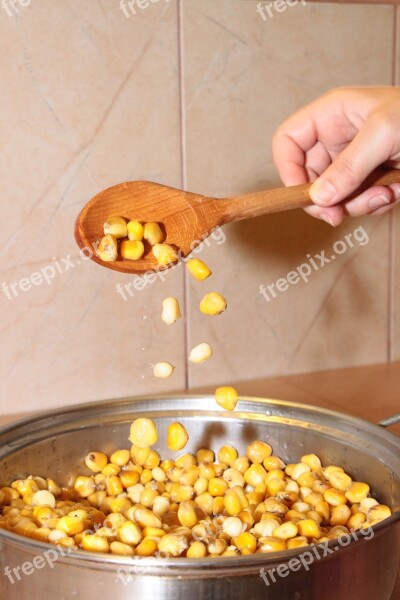 Boiled Cereals Corn Food Drink