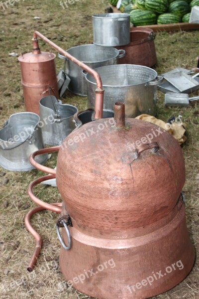 Alcohol Boiler Brandy Copper Distilling