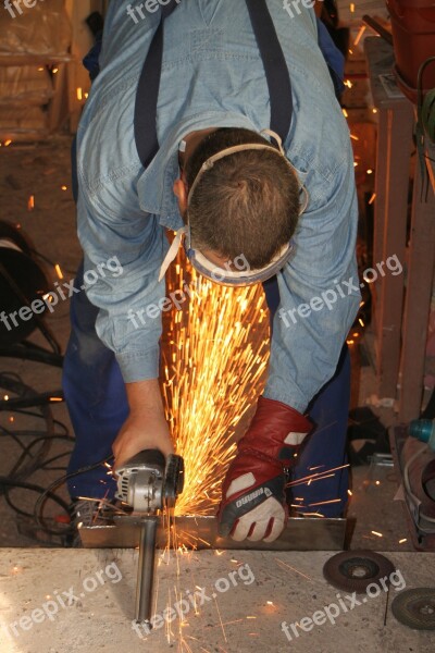 Angle Cutting Grinder Iron Metal