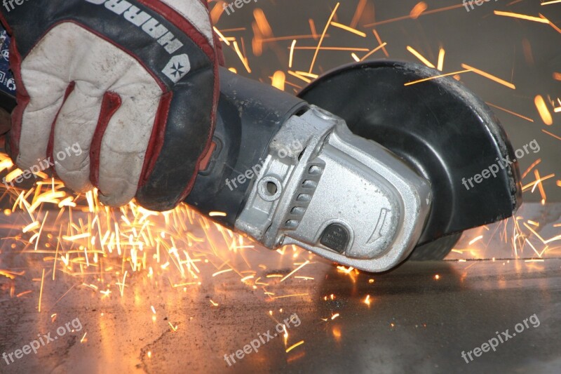 Angle Cutting Grinder Iron Metal