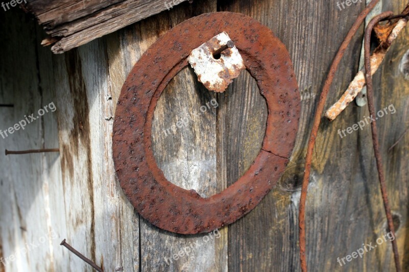 Antique Metal Old Rusty Things