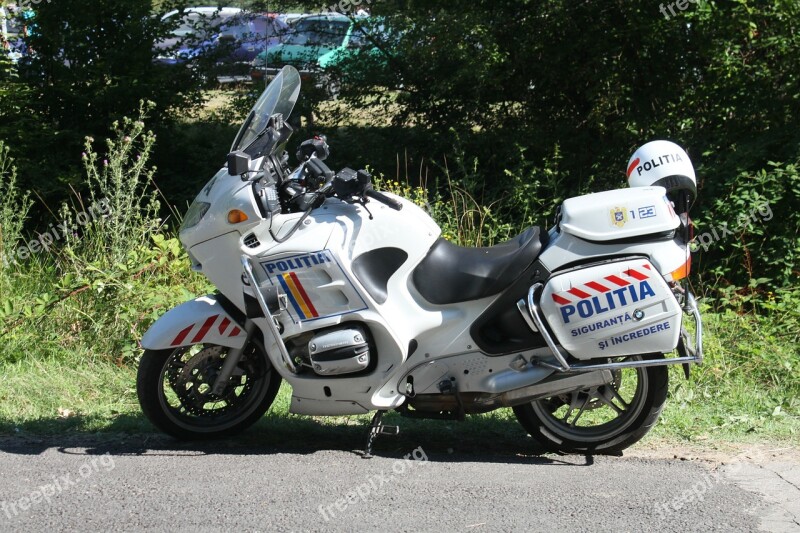 Cops Crews Motorcycle Police Romanian