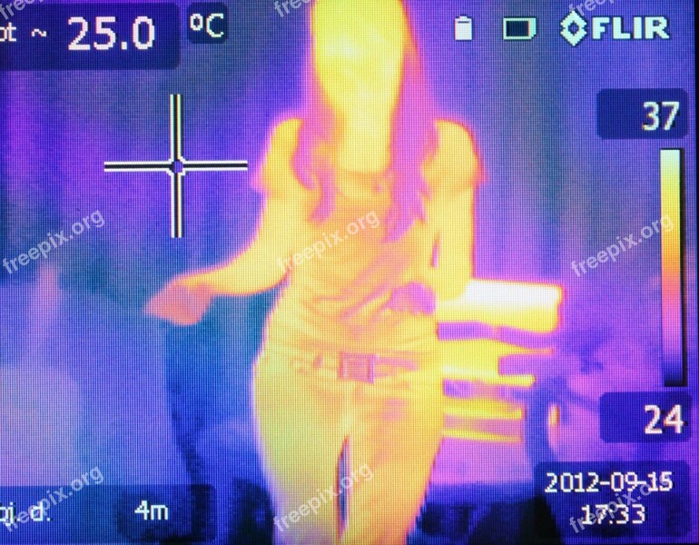 Heat Image Infrared Thermogram Thermographic